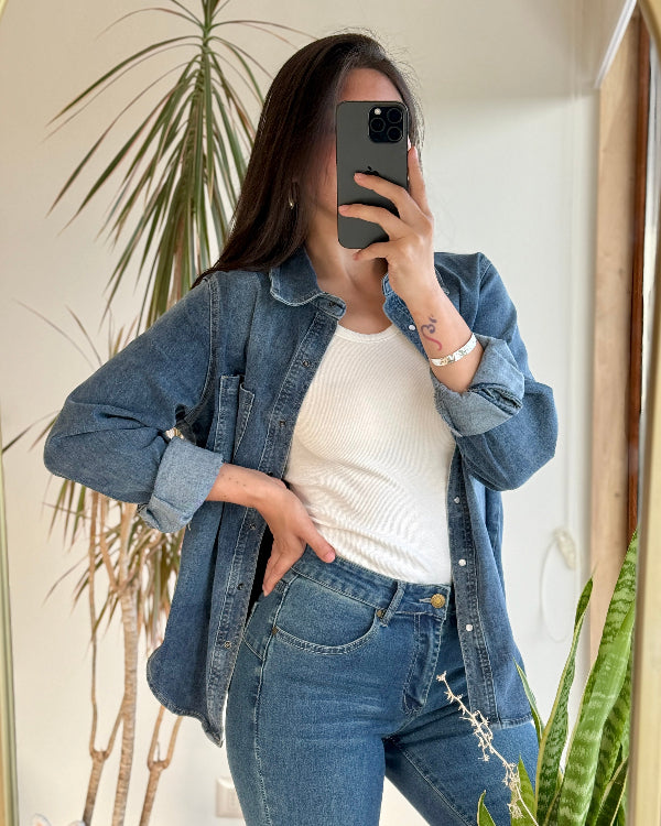 Sobrecamisa Jeans Azucena