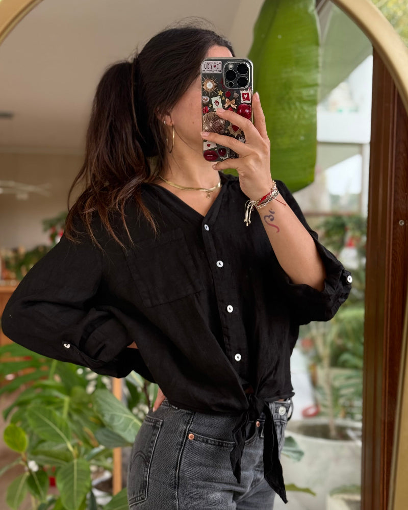 Blusa Lino Isabel