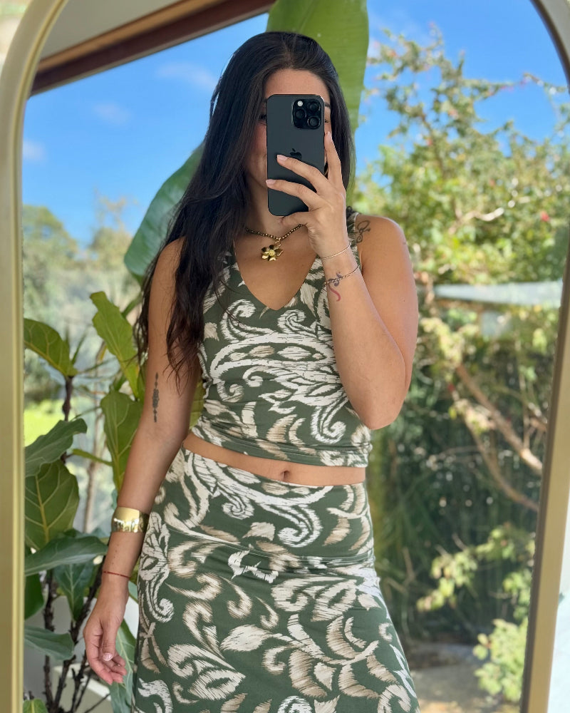 Top Valerie Estampado
