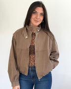 Bomber Denim Clara