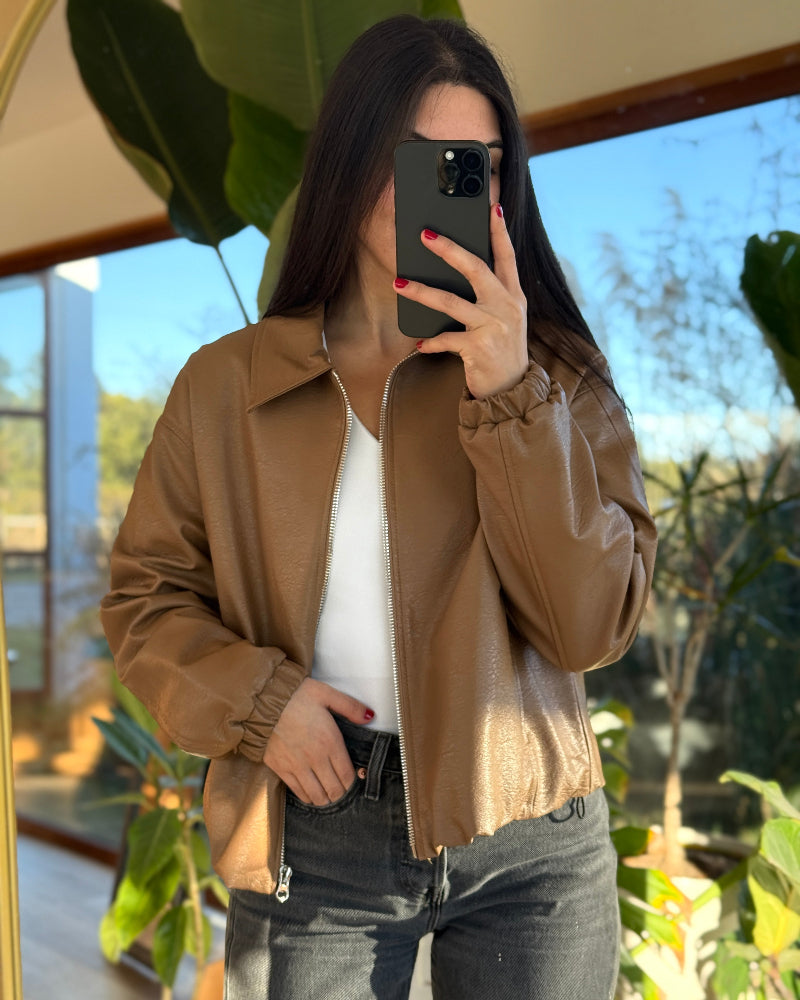 Bomber Ecocuero Mile