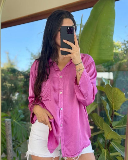 Blusa Satín Roma
