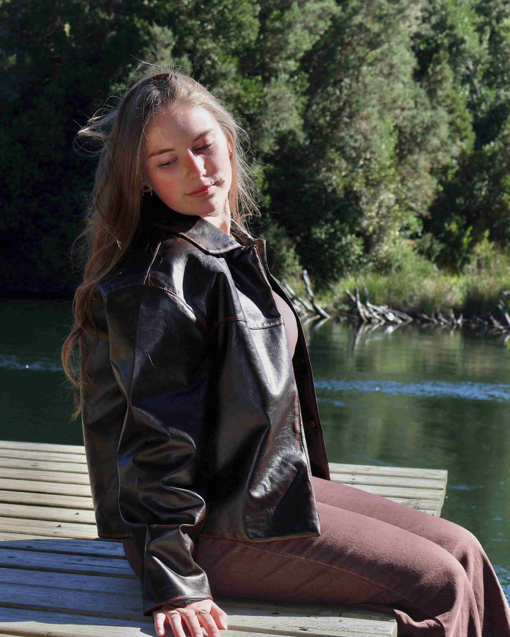 Chaqueta Coigüe Ecocuero