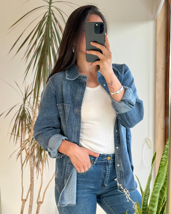 Sobrecamisa Jeans Azucena