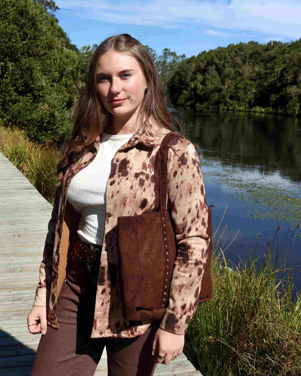 Sobrecamisa Sendero Gamuza