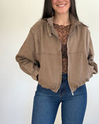 Bomber Denim Clara