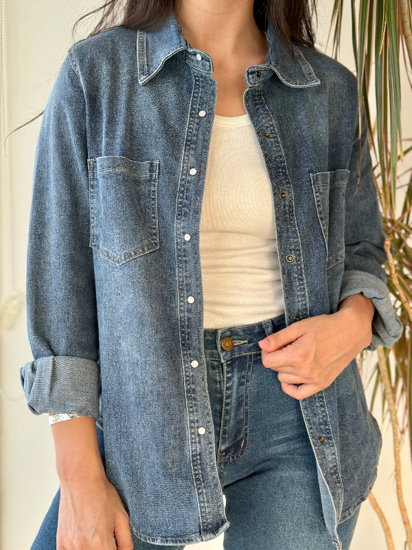 Sobrecamisa Jeans Azucena