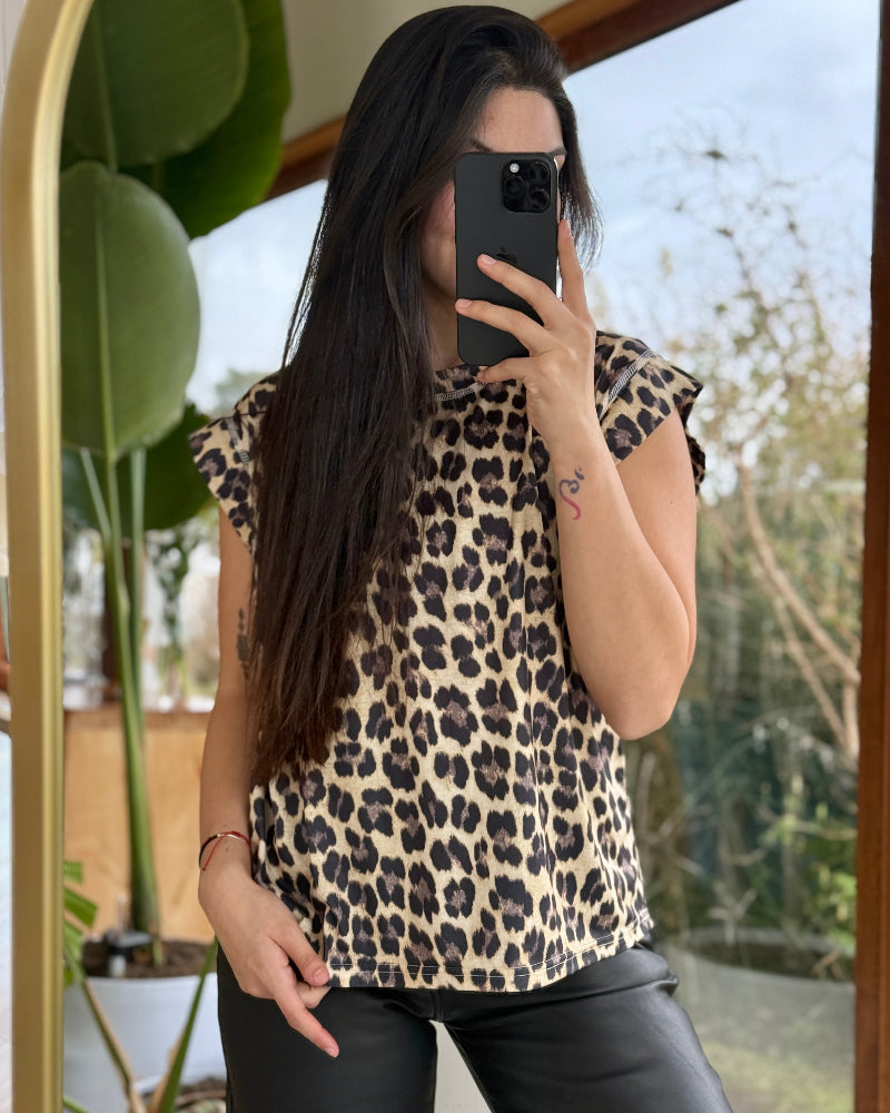 Polera Animal Print Tenerife