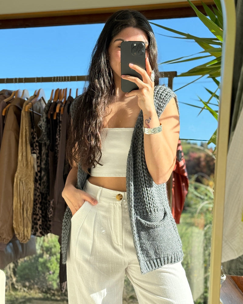 Chaleco Tejido Estela