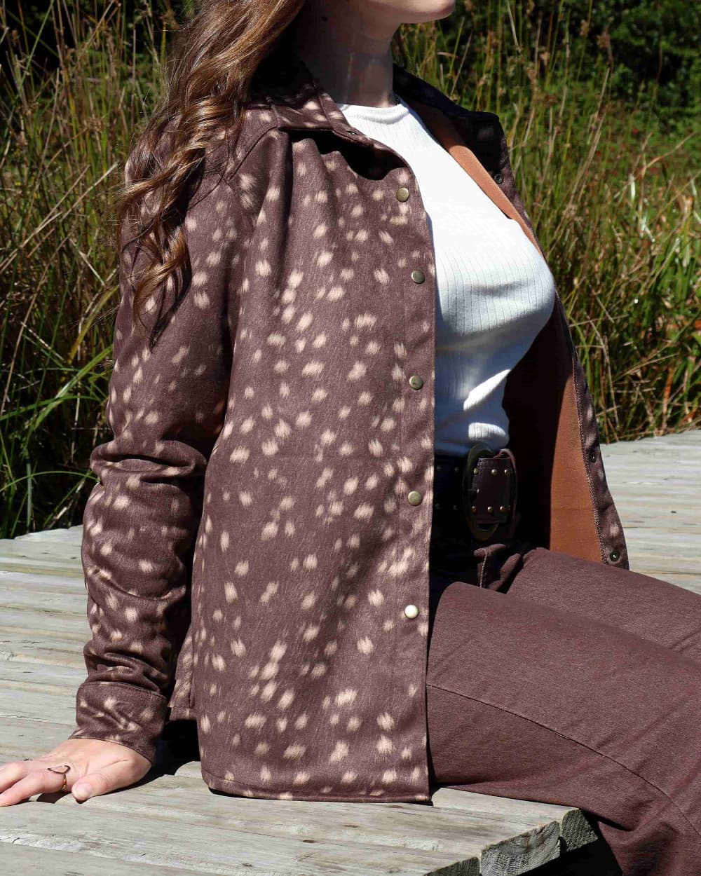 Sobrecamisa Sendero Gamuza