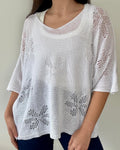 Sweater Punto Flor