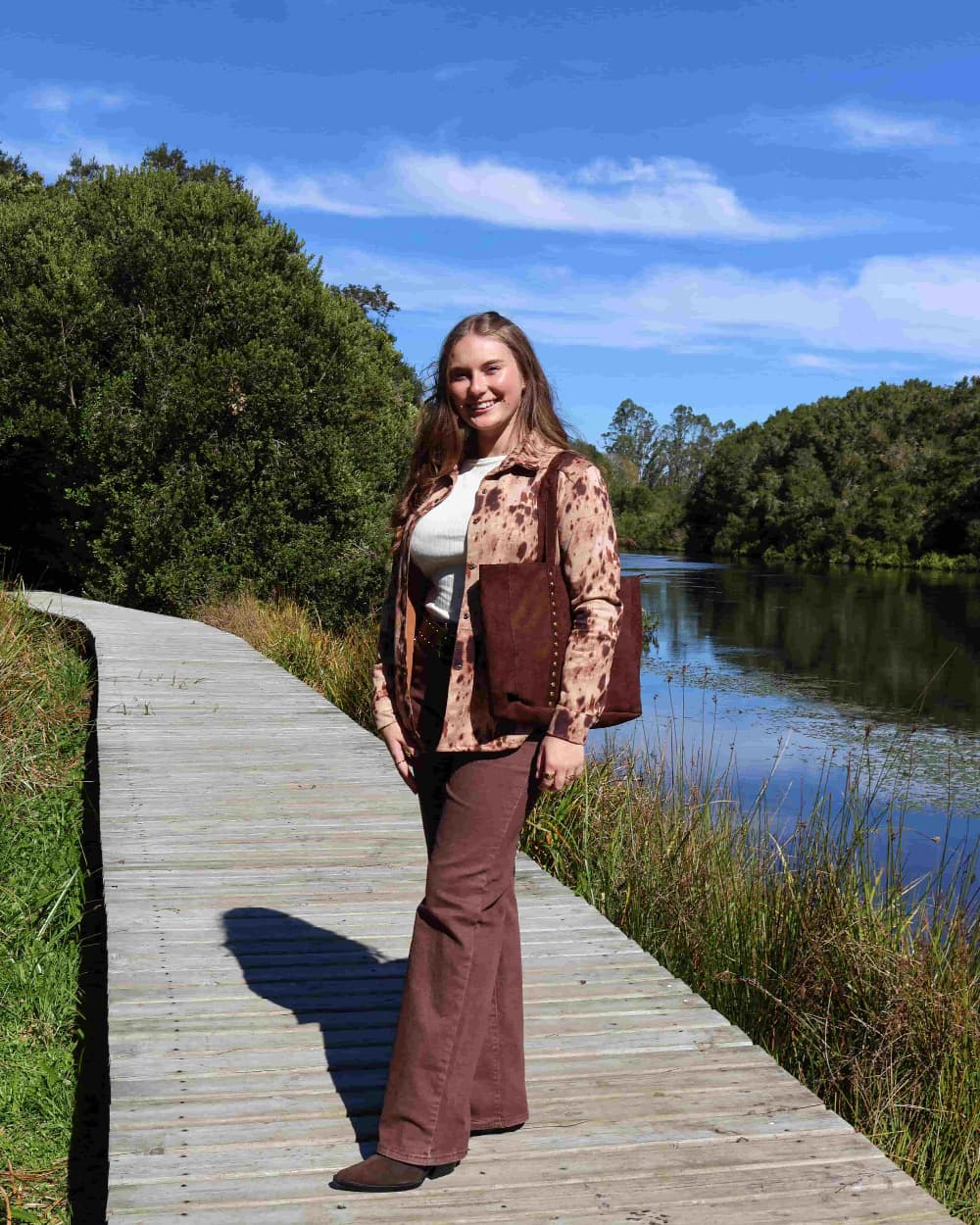 Sobrecamisa Sendero Gamuza