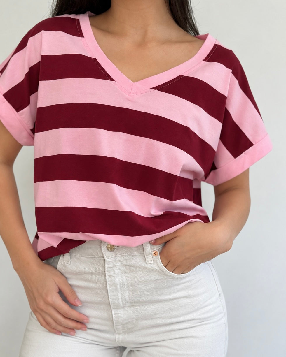 Polera Rayas Jacinta