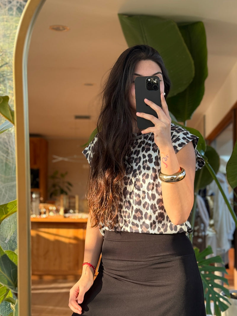 Polera Animal Print Tenerife