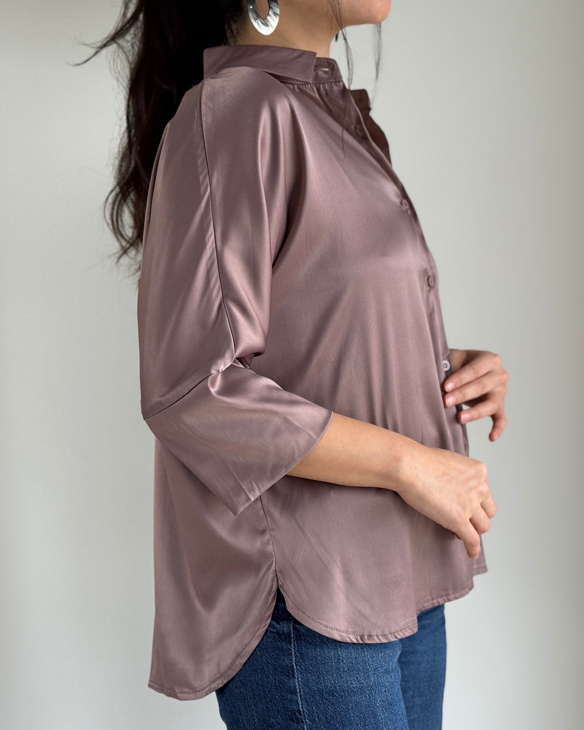 Blusa Satín Isabella
