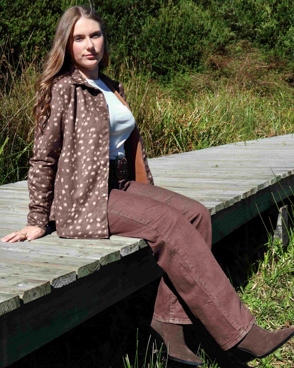 Sobrecamisa Sendero Gamuza