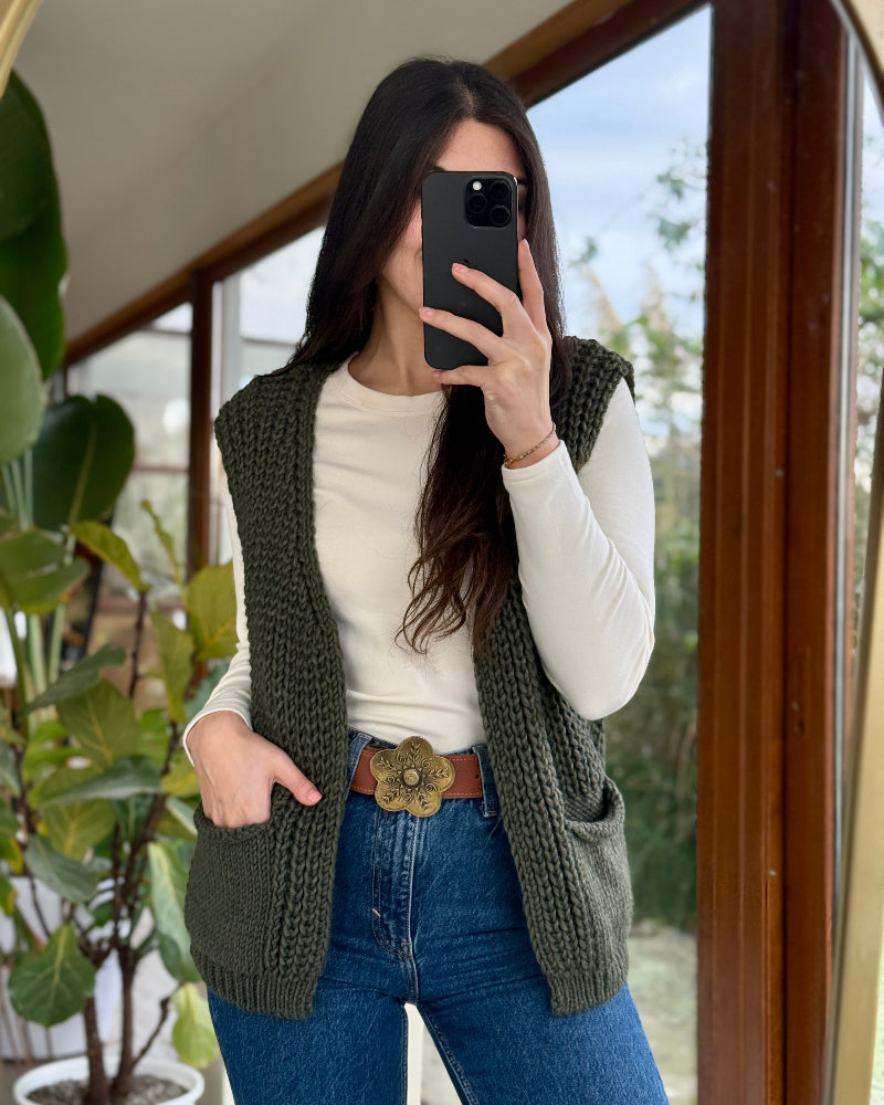 Chaleco Tejido Estela