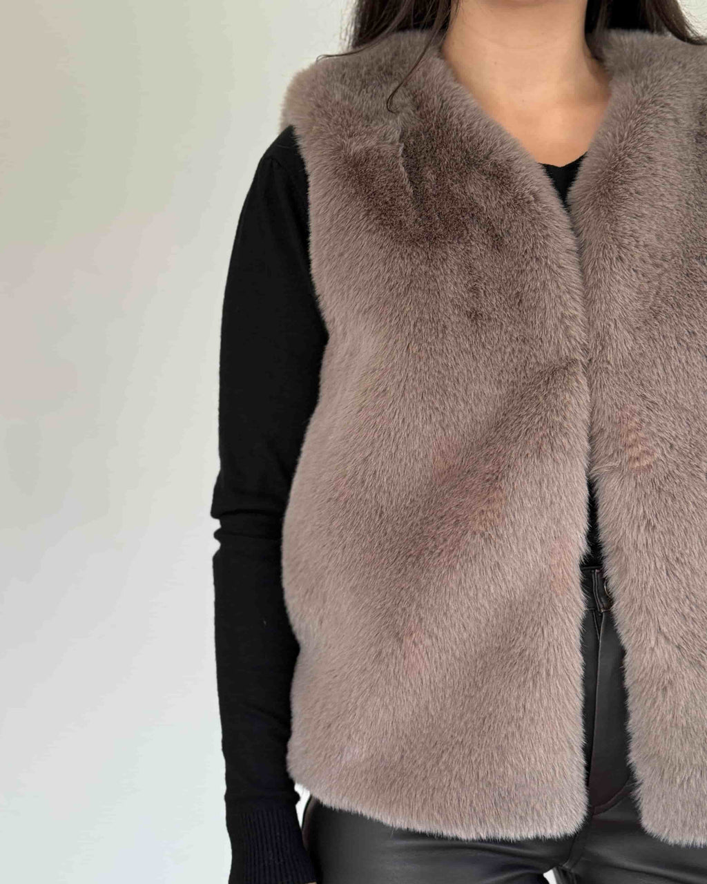 Chaleco Peludo Matilde