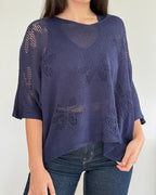 Sweater Punto Flor