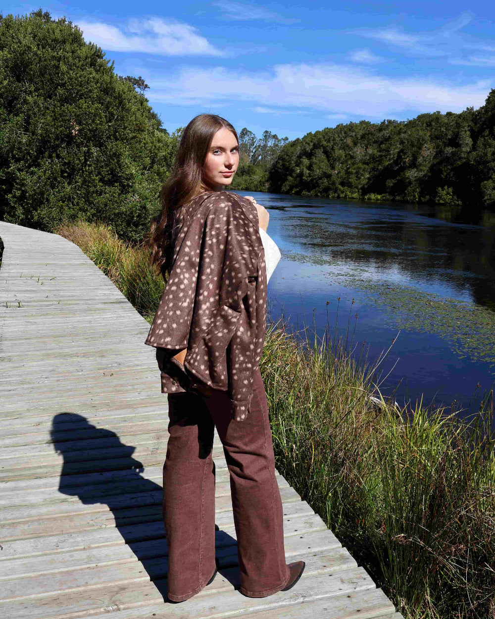 Sobrecamisa Sendero Gamuza