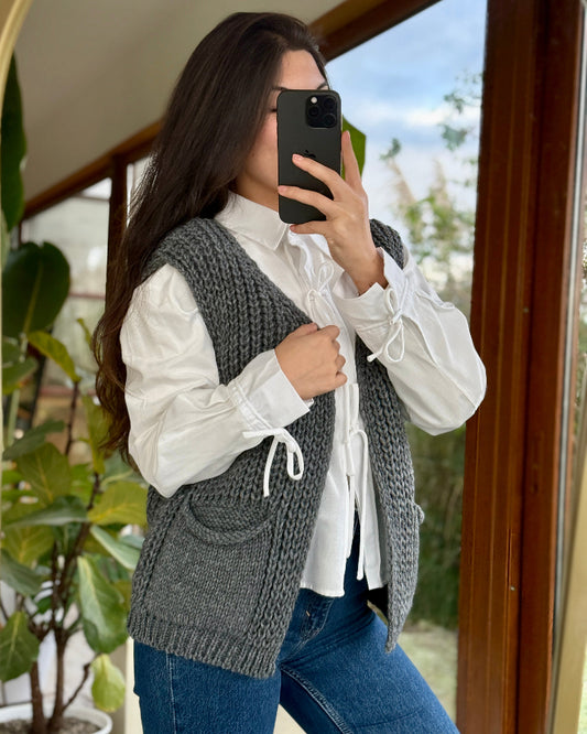 Chaleco Tejido Estela
