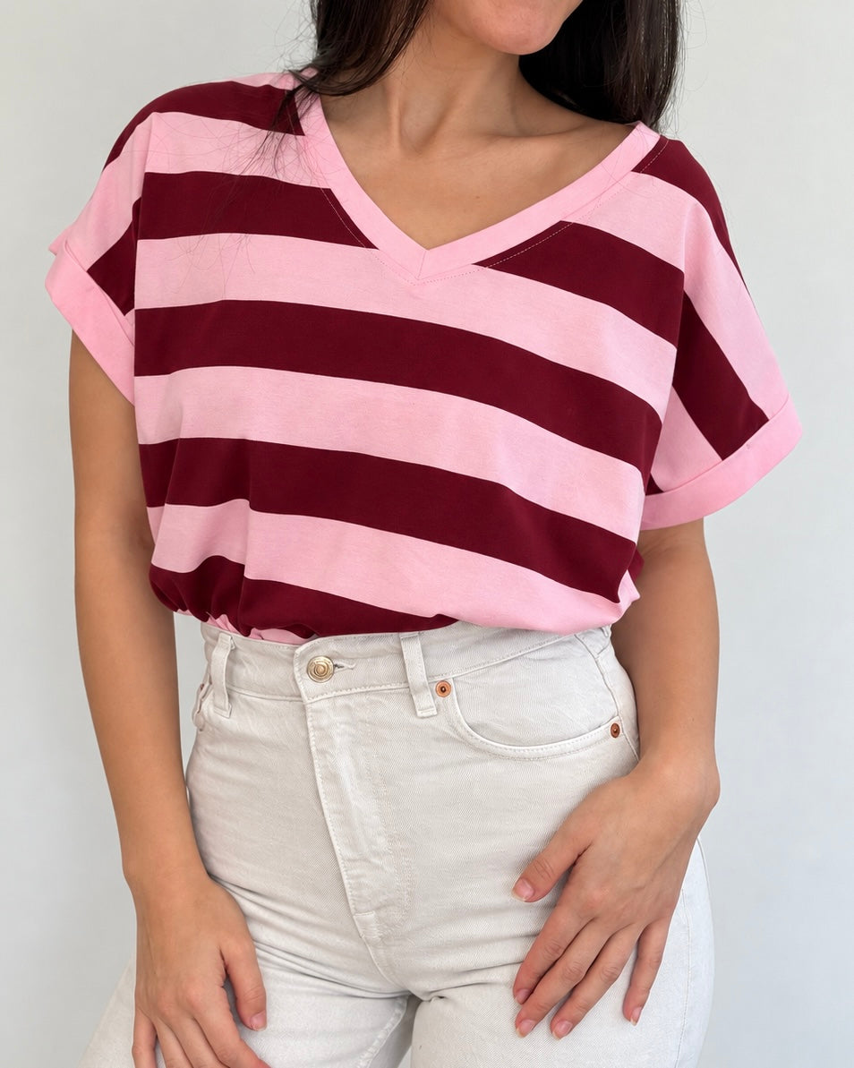 Polera Rayas Jacinta