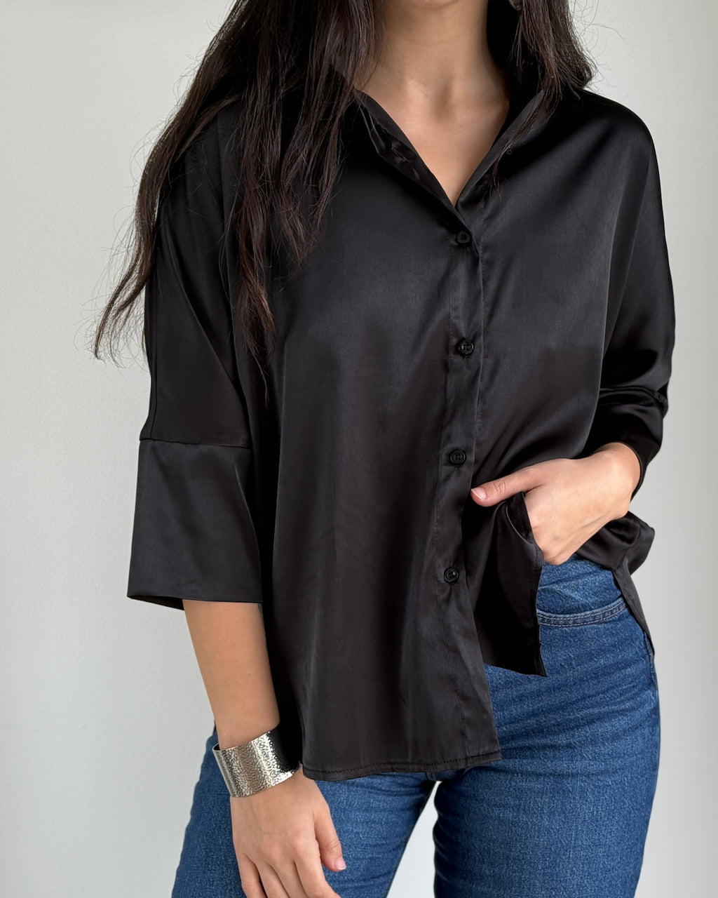 Blusa Satín Isabella